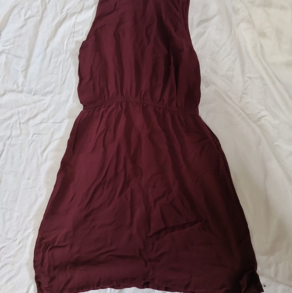 Dark burgundy dress - Picture 4 of 4
